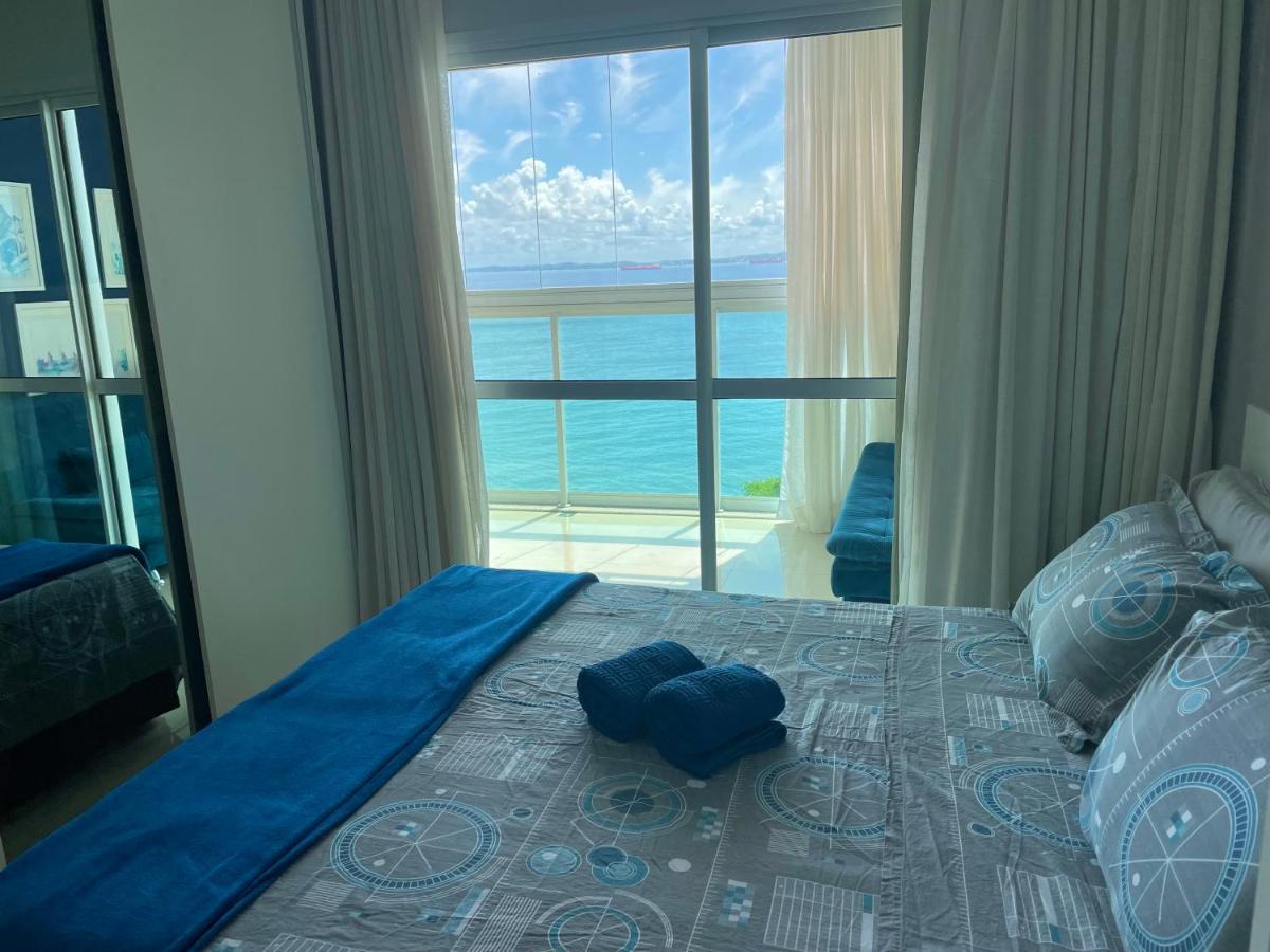 Cloc Marina Vista Mar P/ A Baia De Todos Os Santos Appartement Salvador Buitenkant foto