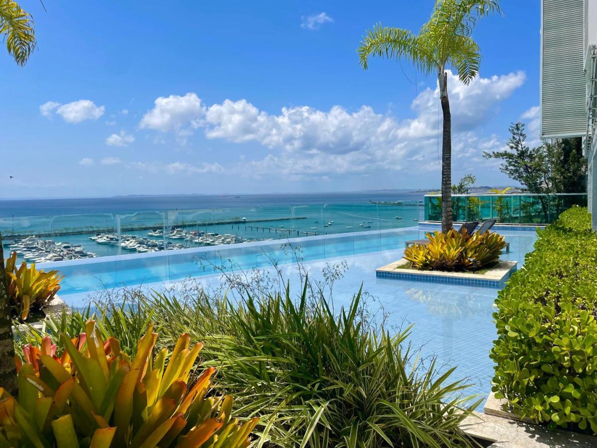 Cloc Marina Vista Mar P/ A Baia De Todos Os Santos Appartement Salvador Buitenkant foto