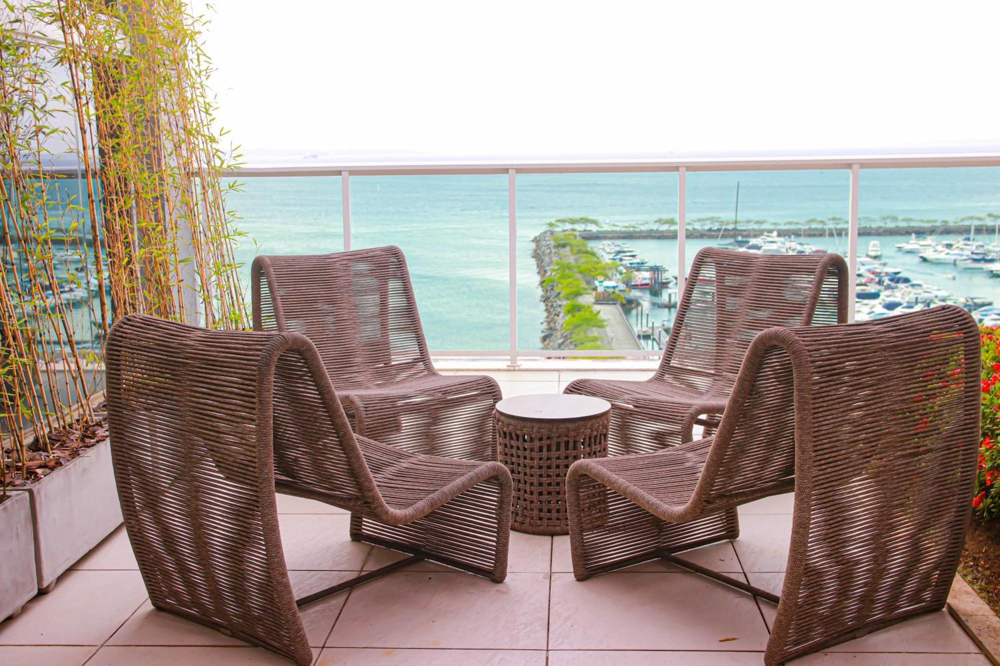 Cloc Marina Vista Mar P/ A Baia De Todos Os Santos Appartement Salvador Buitenkant foto