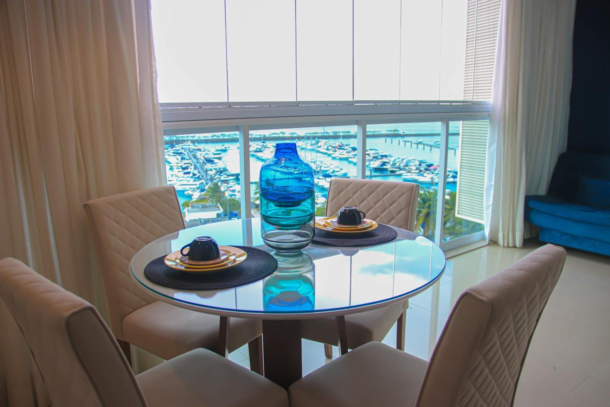 Cloc Marina Vista Mar P/ A Baia De Todos Os Santos Appartement Salvador Buitenkant foto